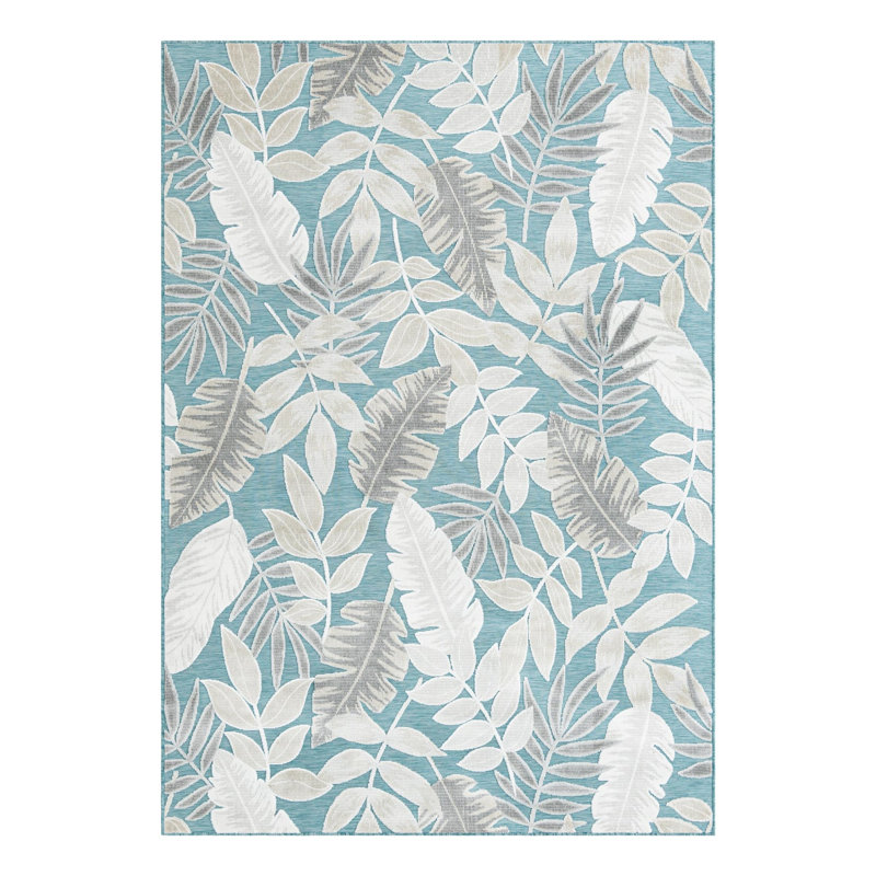 Firman Wygant Indoor/Outdoor Area Rug, Rectangle 6'4" x 9'