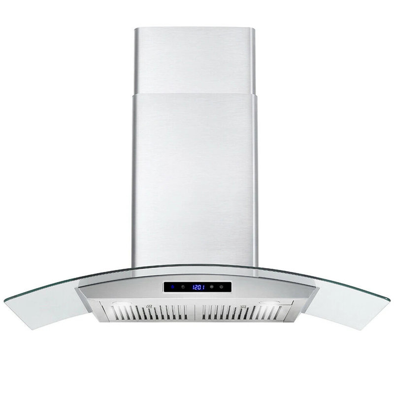 Hotte murale 30 pouces en acier inoxydable