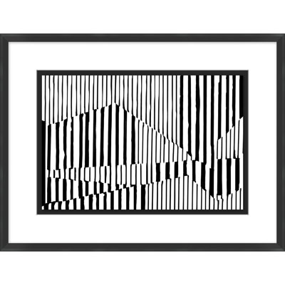 «Sideway 2» par Christopher Kennedy - peinture encadrée sur papier