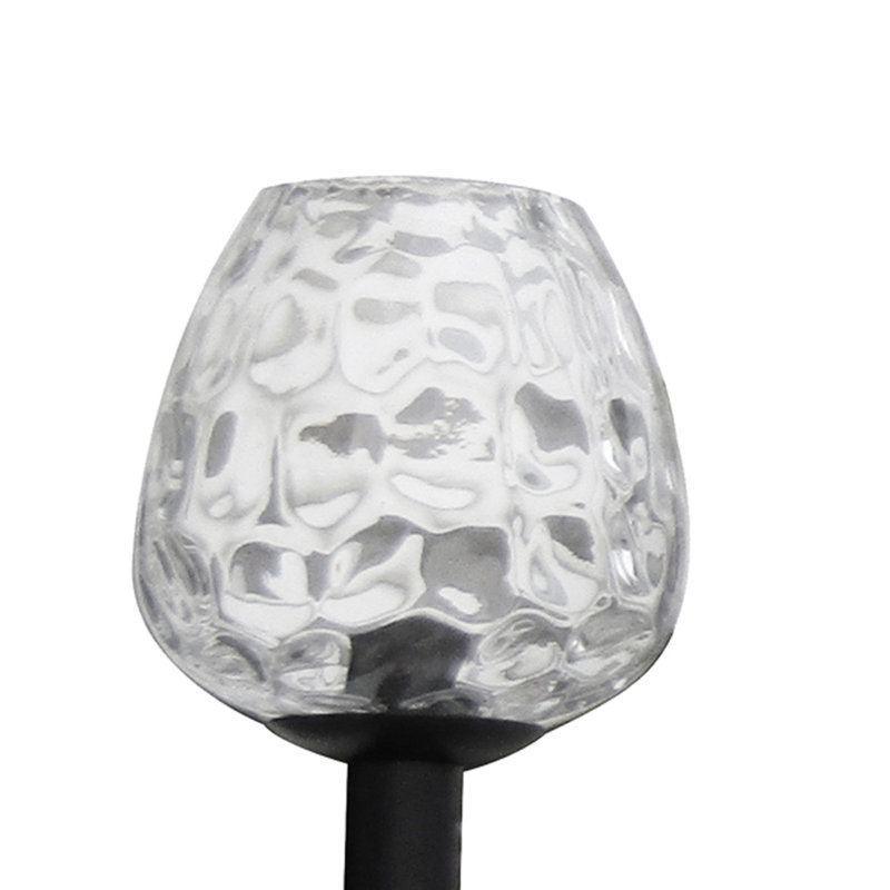 Lustre noir 6 lumières avec verre capitonné, Noir
