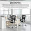 Fauteuil de bureau ergonomique à haut dossier Ergohuman ME8ERG-1236704483