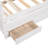 Daybed With Trundle And Drawers, Twin Size-1325298047