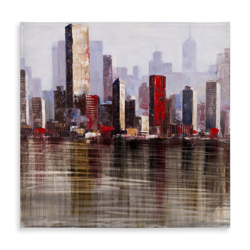 Industrial City Style Tablecloth | Indoor Outdoor Home Decor