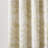 Cascade Wave Cotton Blend Shower Curtain Cream/White-1351919515