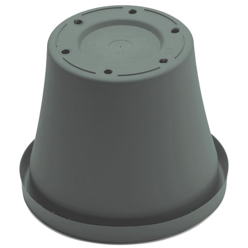  Terra 14.25 in. H X 17.25 in. W X 11.75 in. D Plastic Traditional Planter Basil, 14.25" H x 17.25" W x 17.25" D, Basil