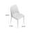 Chromium 18.5'' H Faux Leather Upholstered Metal Side Chair-1121956691
