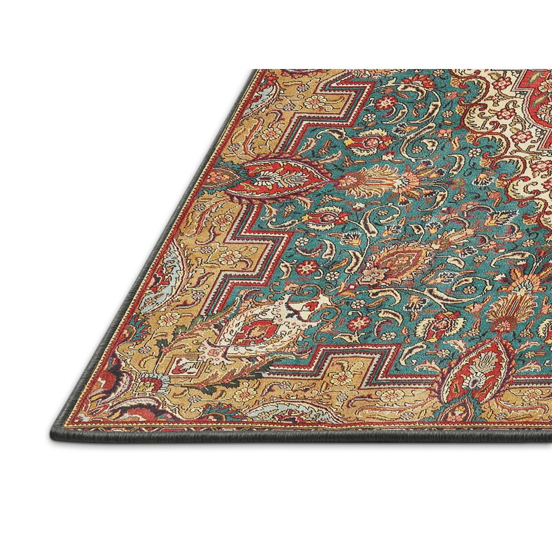 Oriental Indoor Rug, Rectangle 4' x 6'