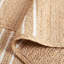 Esmarie Striped Handmade Flatweave Jute/Sisal Area Rug in Natural/Ivory-1881600933