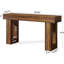 Pupitre d'entrée en bois, console de style champêtre, console-995862371