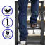 3 - Step Aluminum Lightweight Folding Step Stool