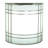 Dannett Flush Mounted Sconce