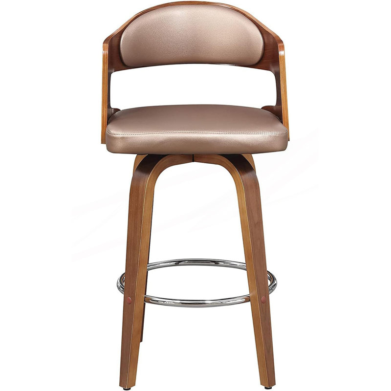 Swivel Upholstered Counter Stool