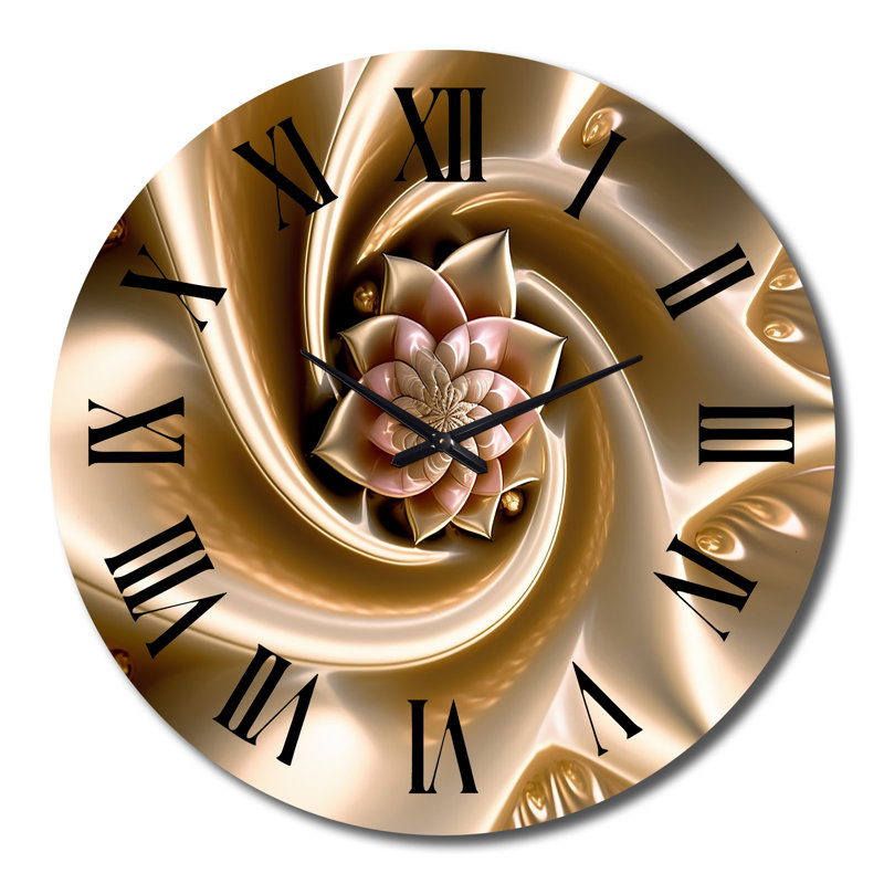 Horloge murale en métal, Grand