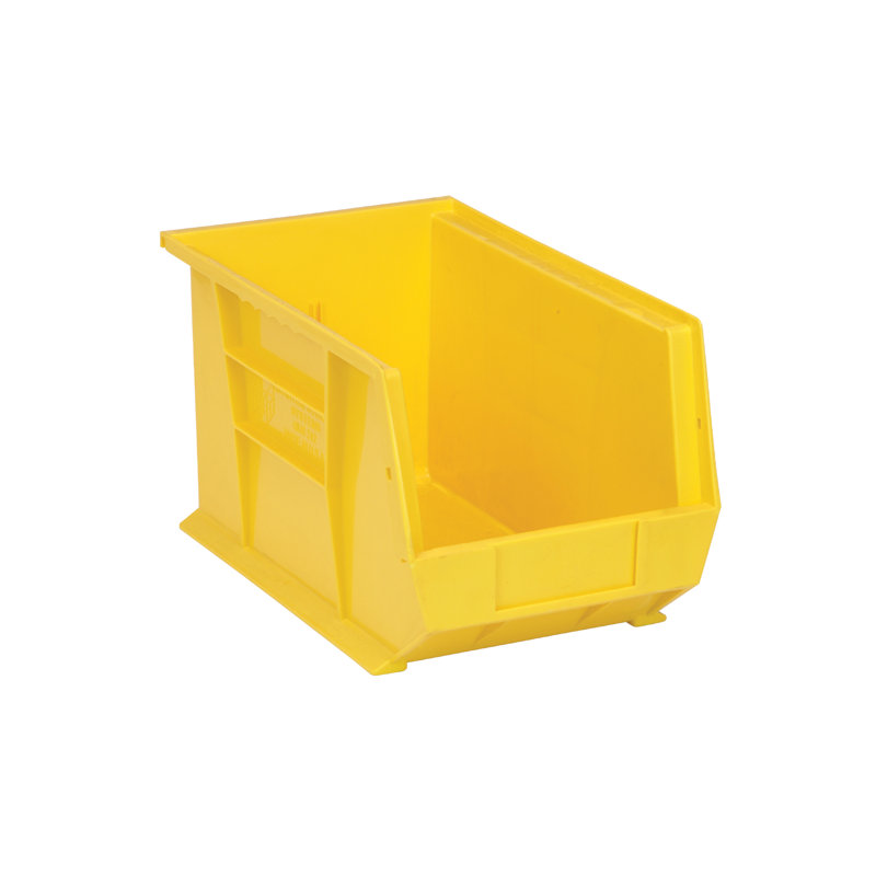  QUS242YL - Ensemble de 12 bacs jaunes ultra empilables et suspendus L 14 po x l 9 po x H 8 po, 899.58, Yellow