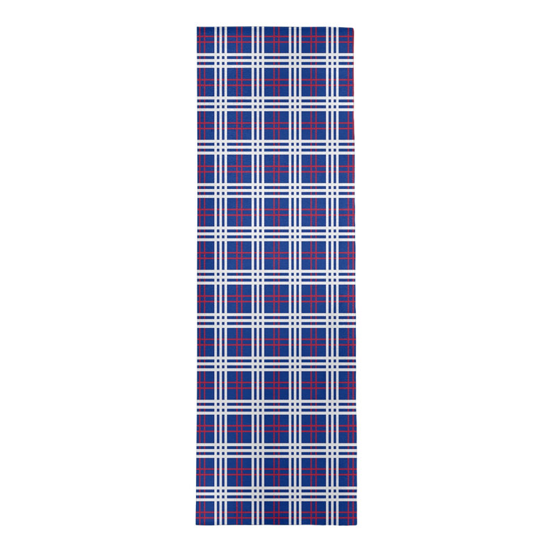 Plaid Indoor Rug, Runner 2'6" x 8'