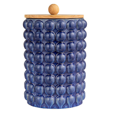 Zeppelin Stoneware Raised Kitchen Canister