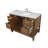 Amyra 48'' Single Bathroom Vanity with Marble Top-438312227-494144276-494144277