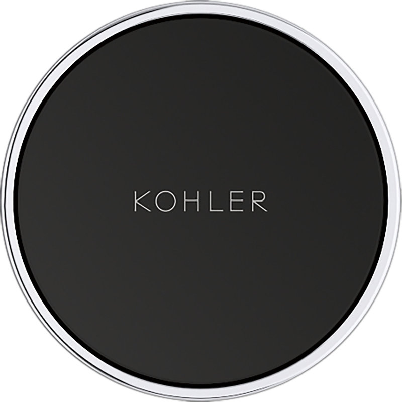 Bouton marche / arrêt à distance Anthem pour valve thermostatique numérique, Chrome poli