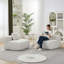 Canapé courbé modulaire en chenille avec coussins pour une utilisation multi-espace-1034760612