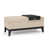 Satin Cream Faux Leather