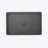 19.68'' Concrete Vessel Rectangular Modern Dark Gray With Patterns Bathroom Sink-125440247