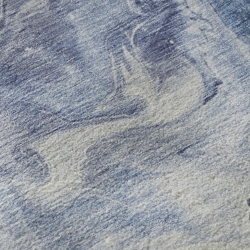 Premium Machine Washable Mehara AMF1687 Abstract Rug, Runner 2'3" x 7'6"