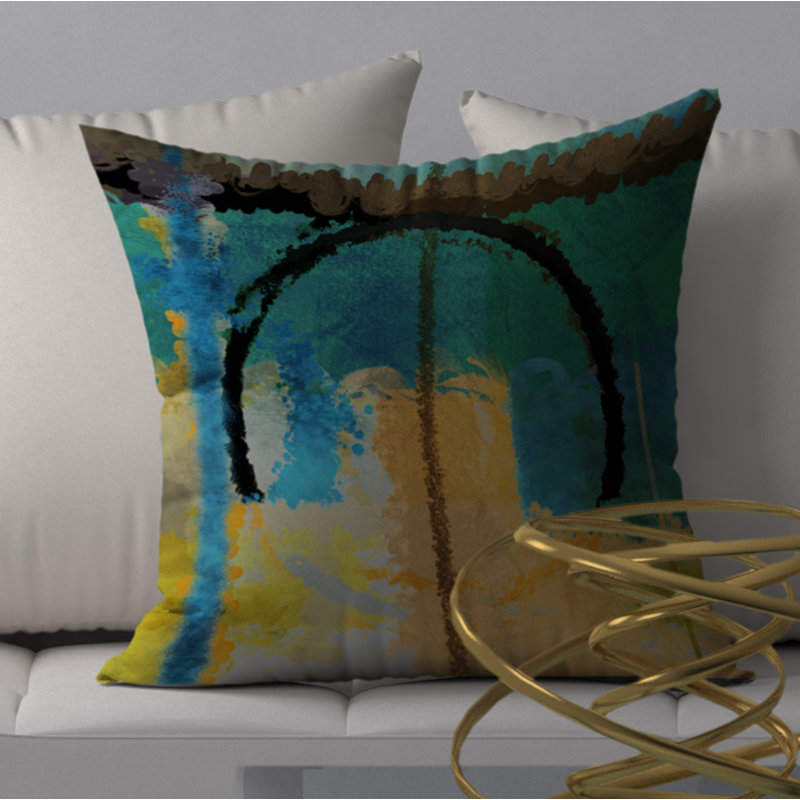  Housse et insert de coussin carré exotique inégalé, 20 po X 20 po