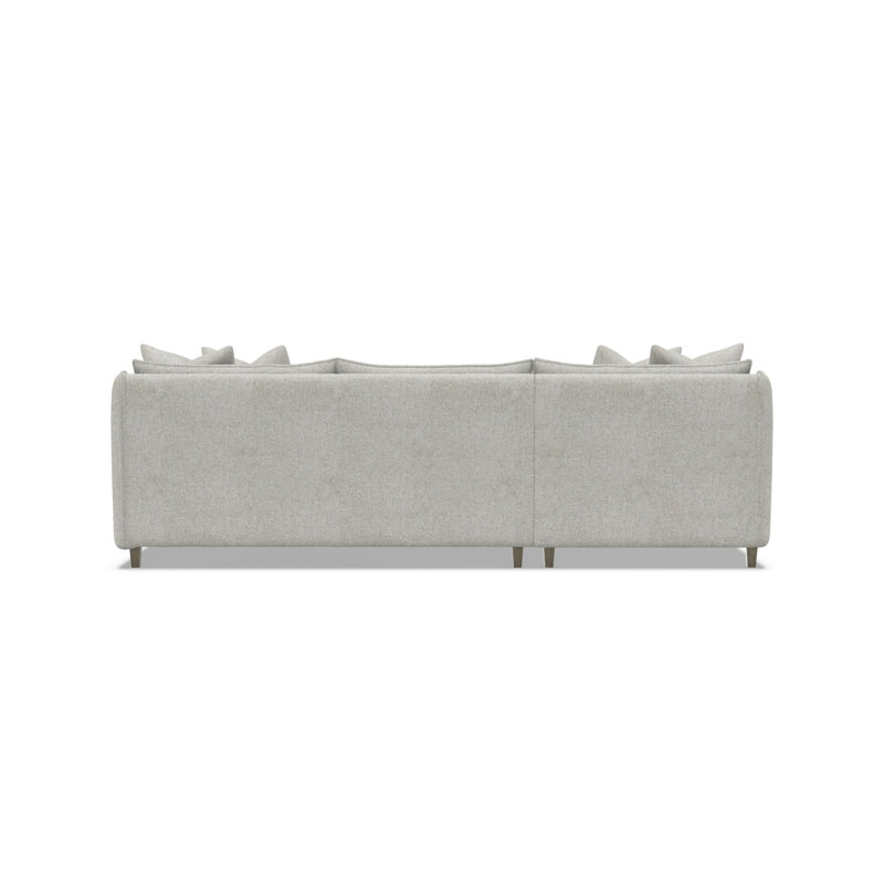 Joli 2 Pc Fabric Sectional, 1697-010