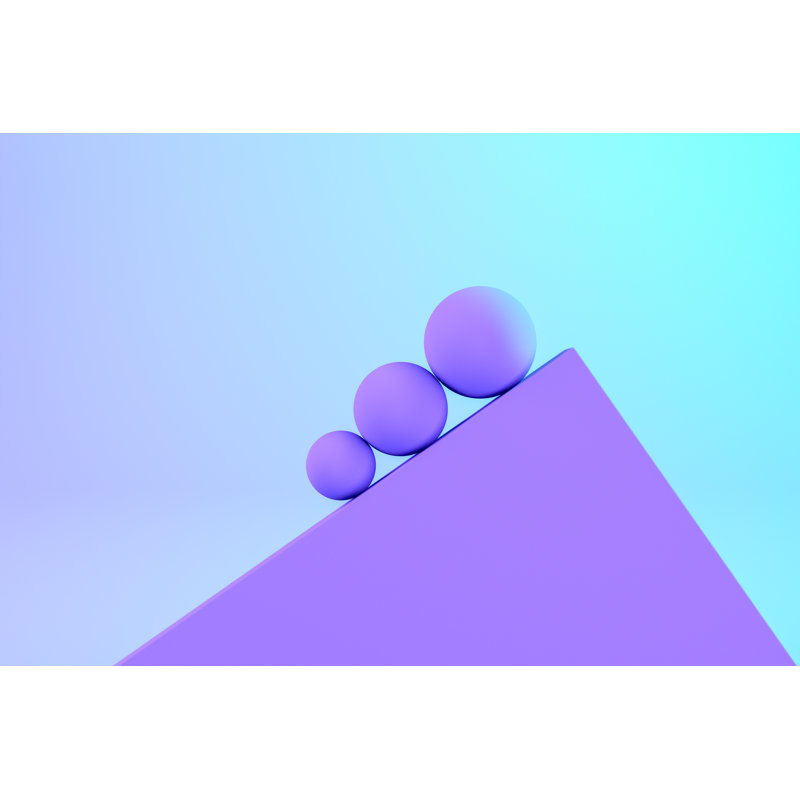 Minimal Idea Concept - Wrapped Canvas Print, 20cm H x 30cm W x 3.8cm D
