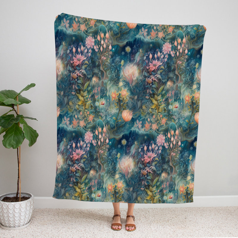 Throw Blanket, 51" W x 60" L