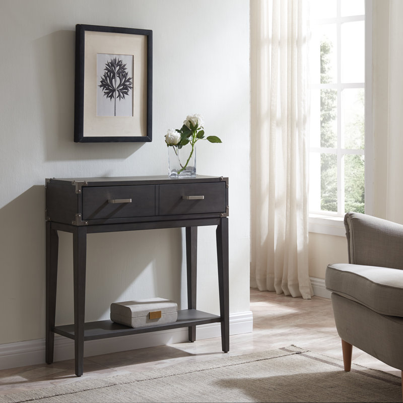 Beckett Solid + Manufactured Wood Hall Stand in Anthracite
