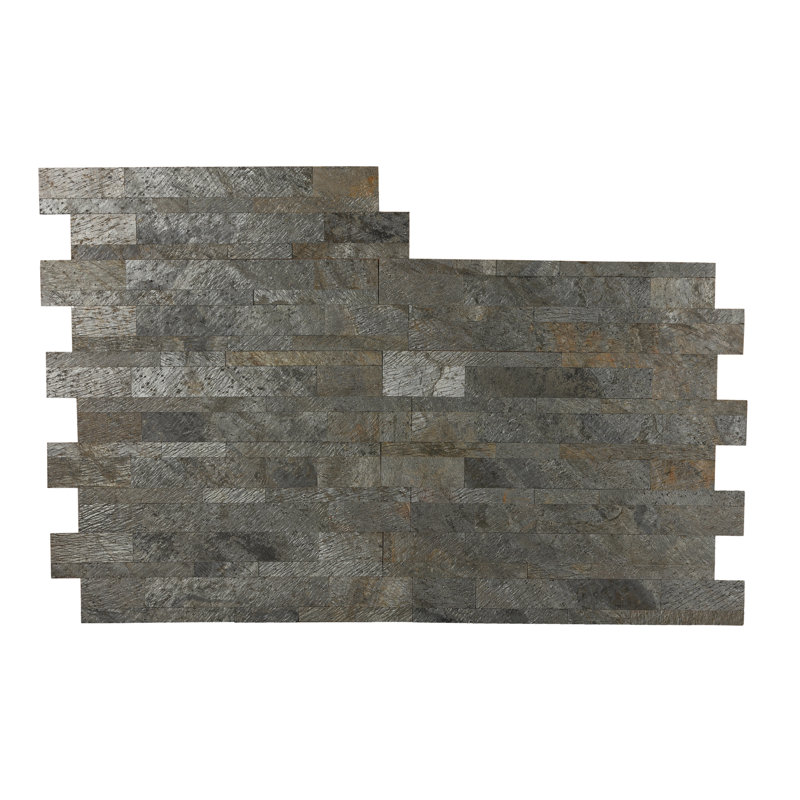 Carreau de mosaïque murale en pierre naturelle 6 "x 24"