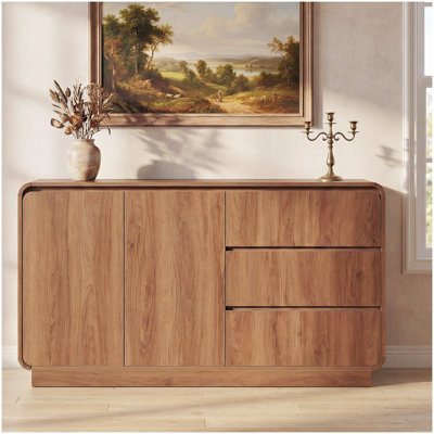 Buffet avec 2 portes et 3 tiroirs Easton