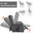 Lift Recliner Chair Heat Massage Dual Motor Infinite Position Up To 350 LBS Large Electric Power Lift Recliners With Power-Remote, Medium-Firm And Heavy Duty-997525462
