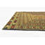 Tapis beige de la laine 4 pi x 6 pi 3 po one-of-kind à la main noué la Warminster