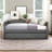 Faux Leather Upholstered Daybed with Trundle-286593392