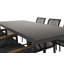 Tesni Rectangular Glass Outdoor Dining Table - 193 cm W 90 cm D