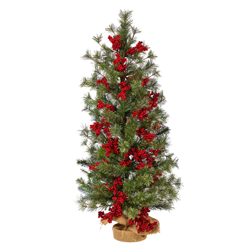 Arbre de Noël artificiel baie et pin