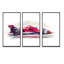 «Red Formule 1 Car», peinture sur toile 3 pièces-1293750245-1293750170
