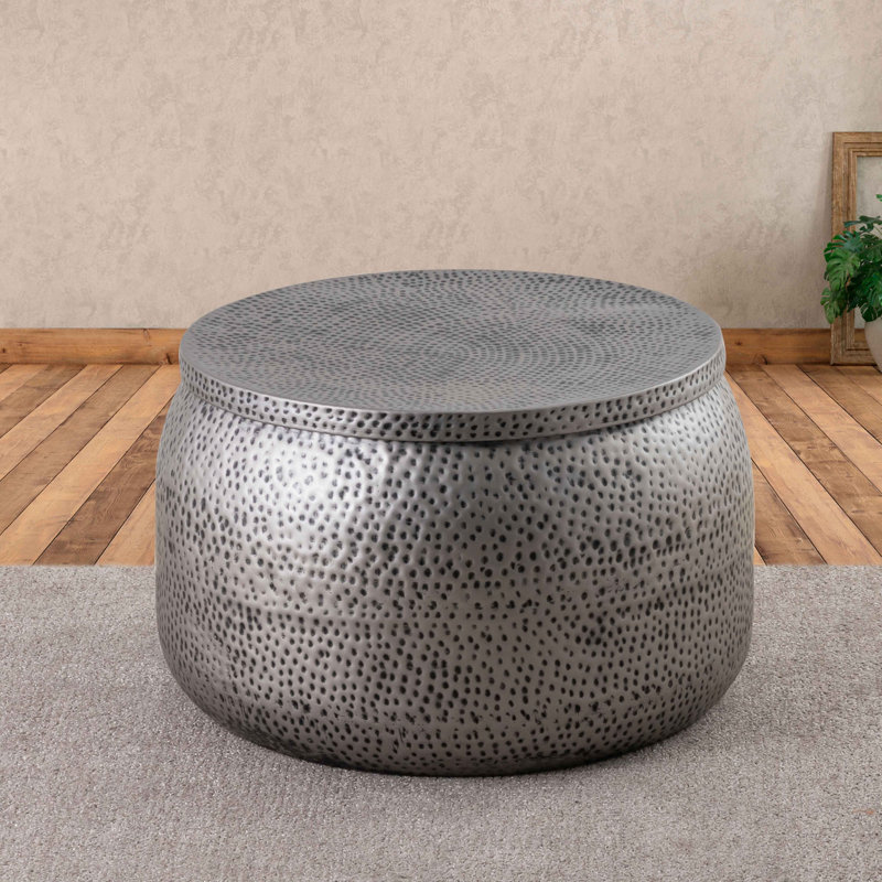 Table basse Colisha, Argent