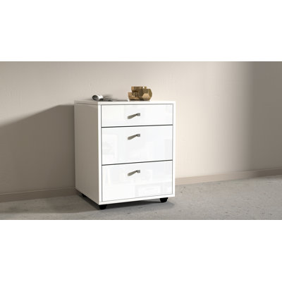 Sbordone 3 -Drawer Storage Cabinet