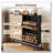 Rattan Shoe Cabinet with 4 Flip-Down Doors-1523415571