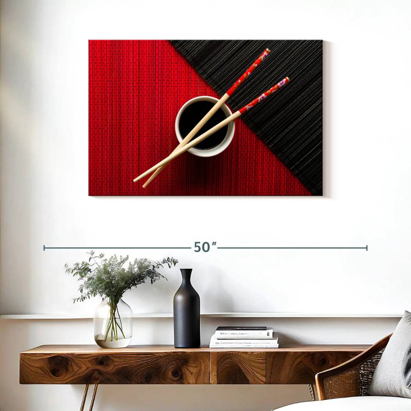 Yarlin Asian Tableware, 24" H x 36" W