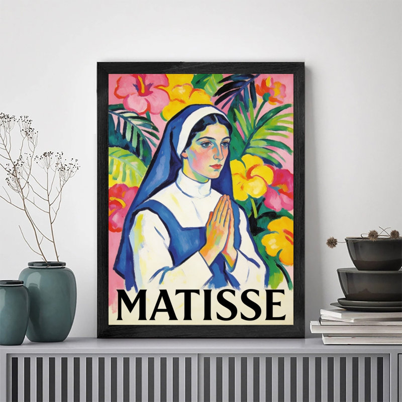Impressions encadrées en bois massif de qualité supérieure Matisse Matisse Matisse Matisse, H 11 po x l 9 po