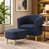 Blue Faux Leather