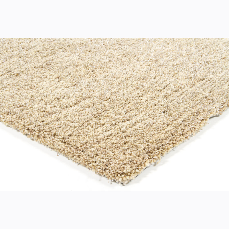 Sterling Hand Tufted Area Rug in Tan, Rectangle 9' x 13'