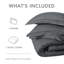 Canella 100% Microfiber Stripe Duvet Cover Set with Pillowcases-270123865-270123862