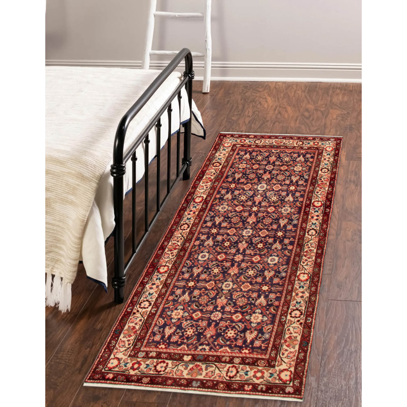 Tapis bleu marine Andelz 3 pi 7 po x 10 pi 0 po