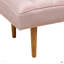 Repose-pieds capitonné en velours Accent Channel-369859760