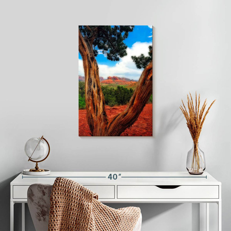 Aime Desert Reds, 24" H x 16" W